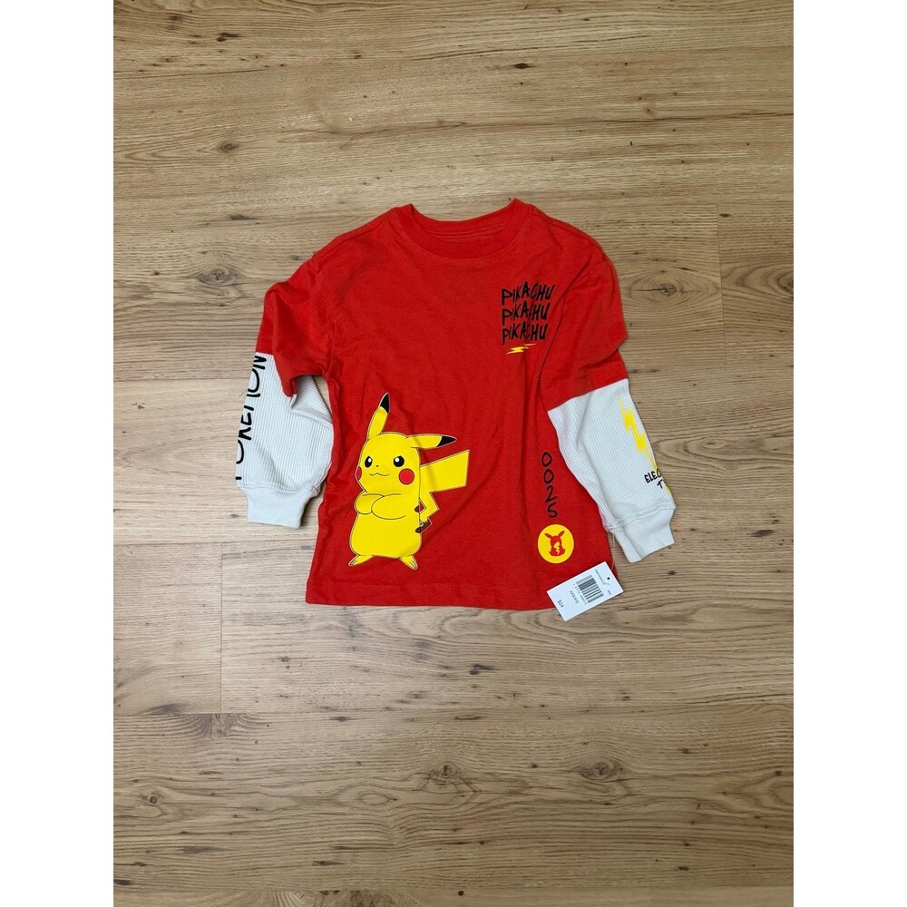 Pokémon Pikachu Kids Long Sleeve Layered Tee